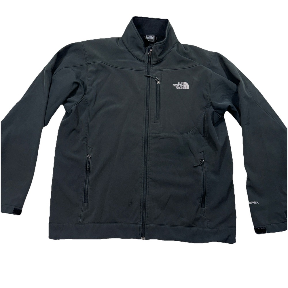 THE NORTH FACE Men's TNF APEX Jacket Size Large Black‎ Full Zip